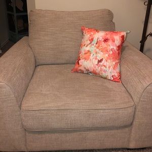 Colorful throw pillow